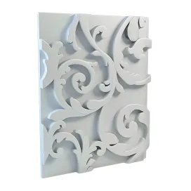 Gypsum panel from art relief 7